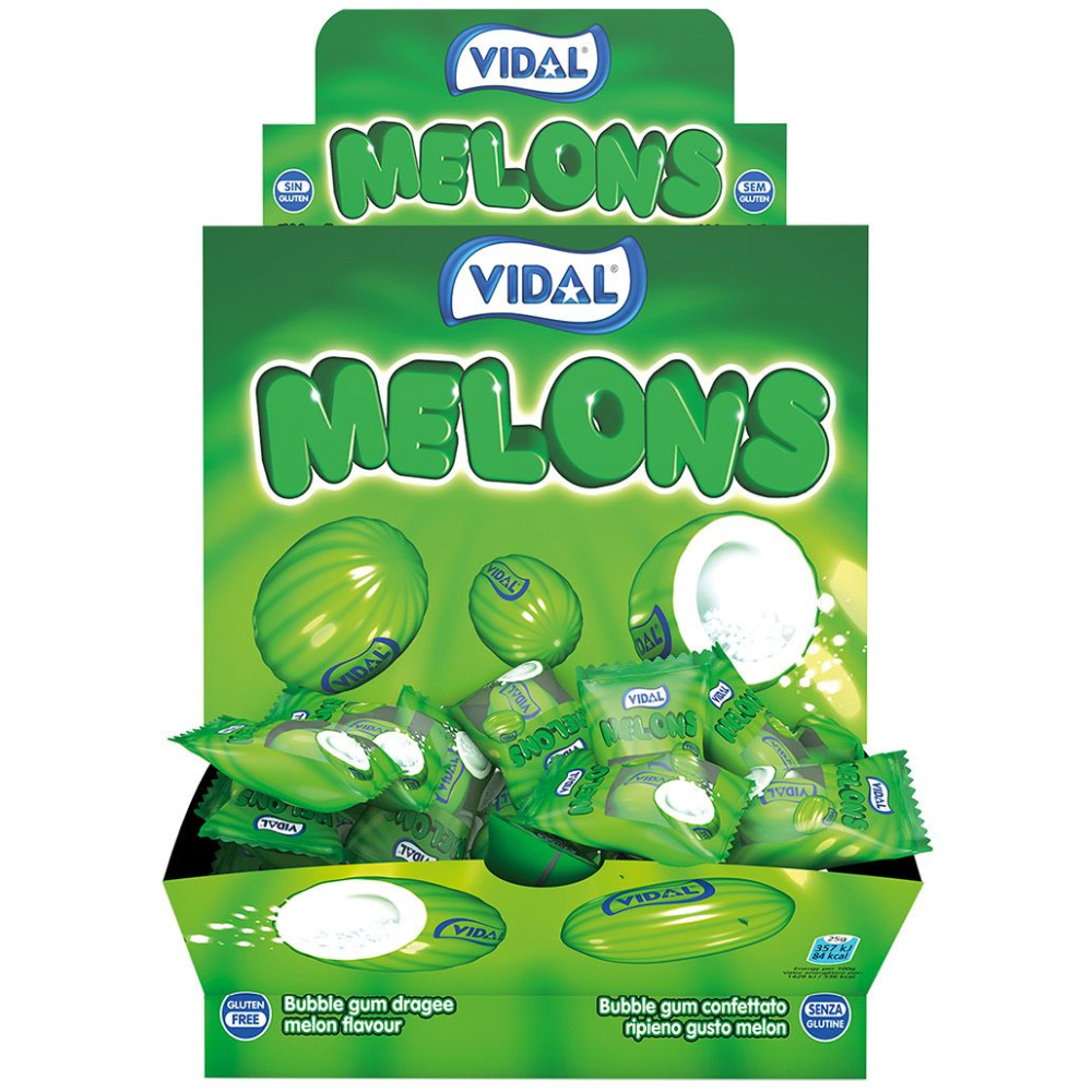 Vidal Bubble Gum Melon 1 x 200pc