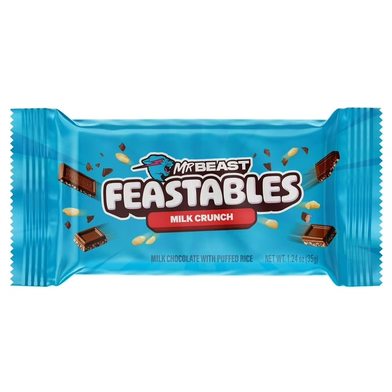 Mr Beast Feastables Chocolate Crunch 10 x 60g