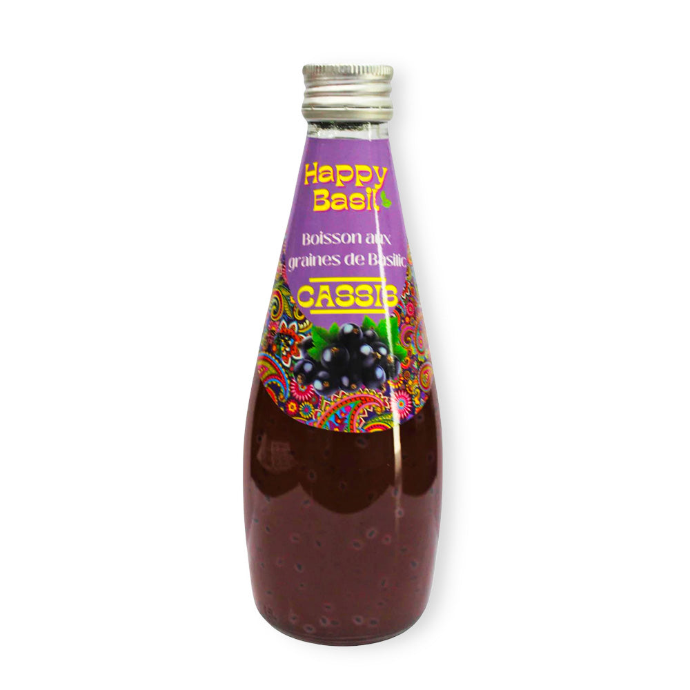 Happy Basil Blackcurrant 24 x 290ml