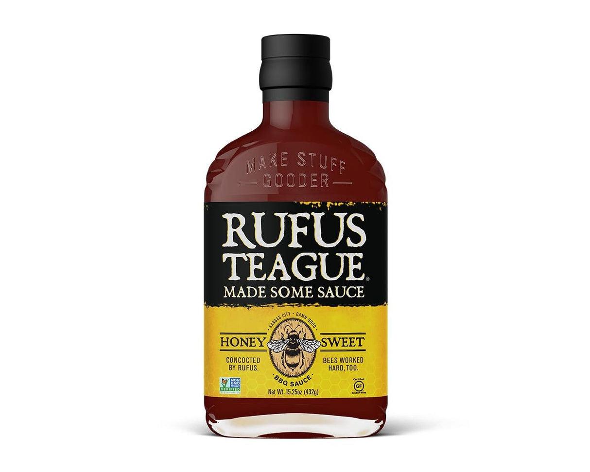 Rufus Teague BBQ Honing Zoete Saus 6 x 432 g