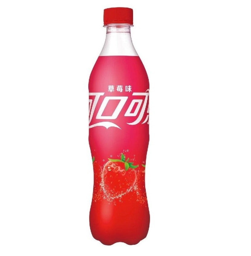 Coca Cola Strawberry Bottle 12 x 500ml