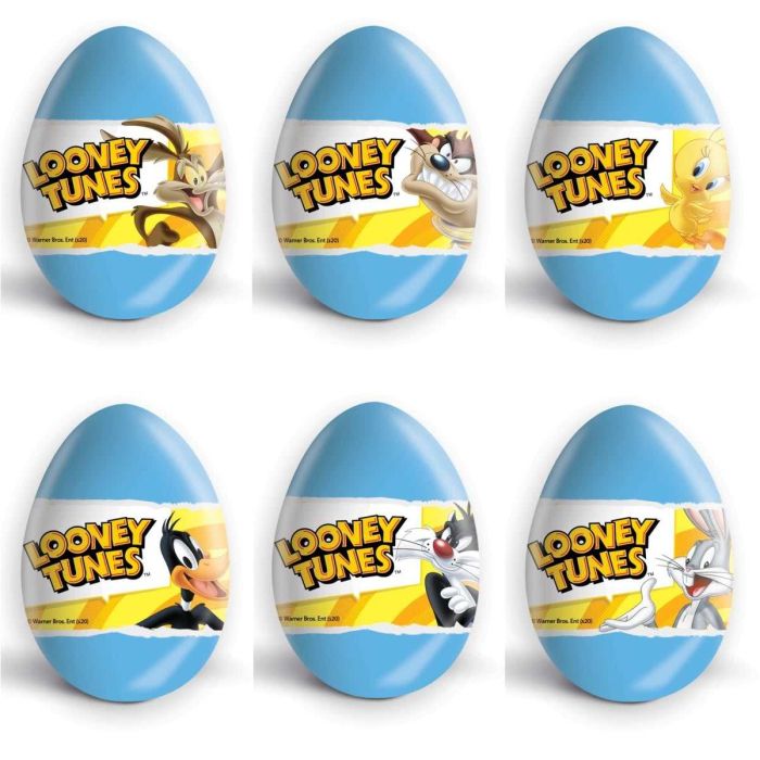 Zaini Looney Tunes Surprise Chocolate Egg 24 x 20g