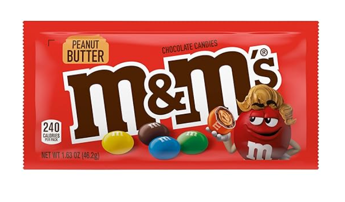 M&M's Peanut Butter 24 x 46g