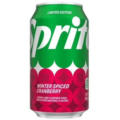 Sprite Winter Spiced Cranberry 12 x 355ml