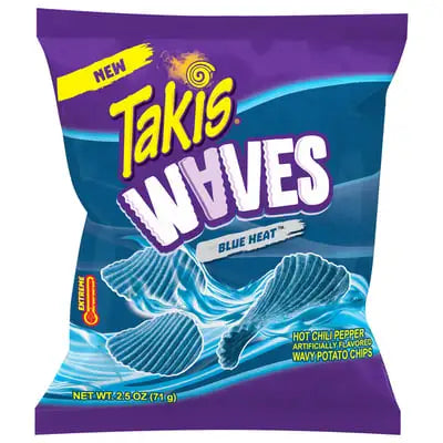 Takis Waves Blue Heat 20 x 71g