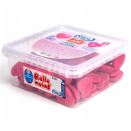 Vidal Shiny Hearts Sour Strawberry 1 x 75 pc