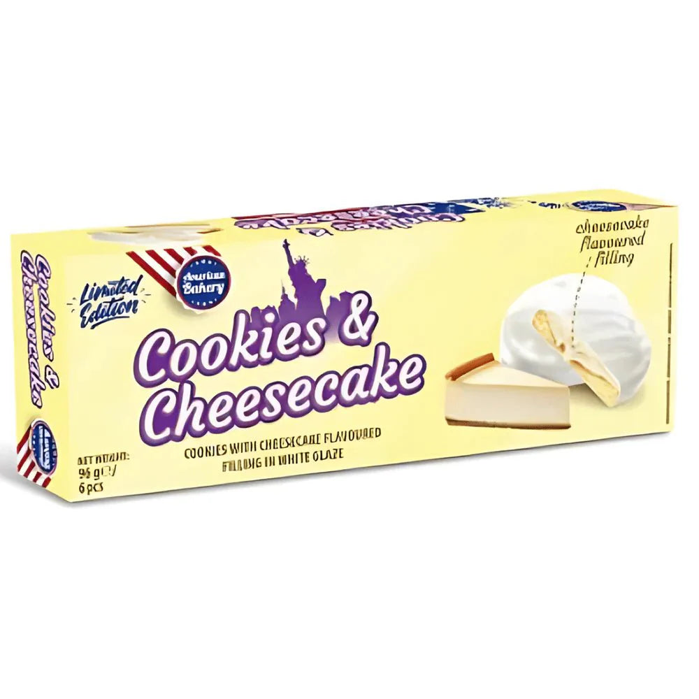 American Bakery Cookies & Cheesecake 18 x 96g