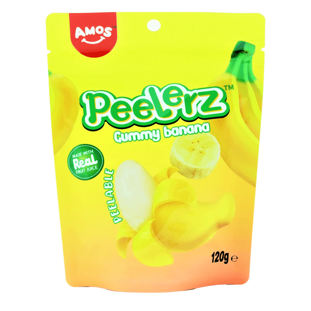 Amos Peelerz Gummy Banana 12 x 120g