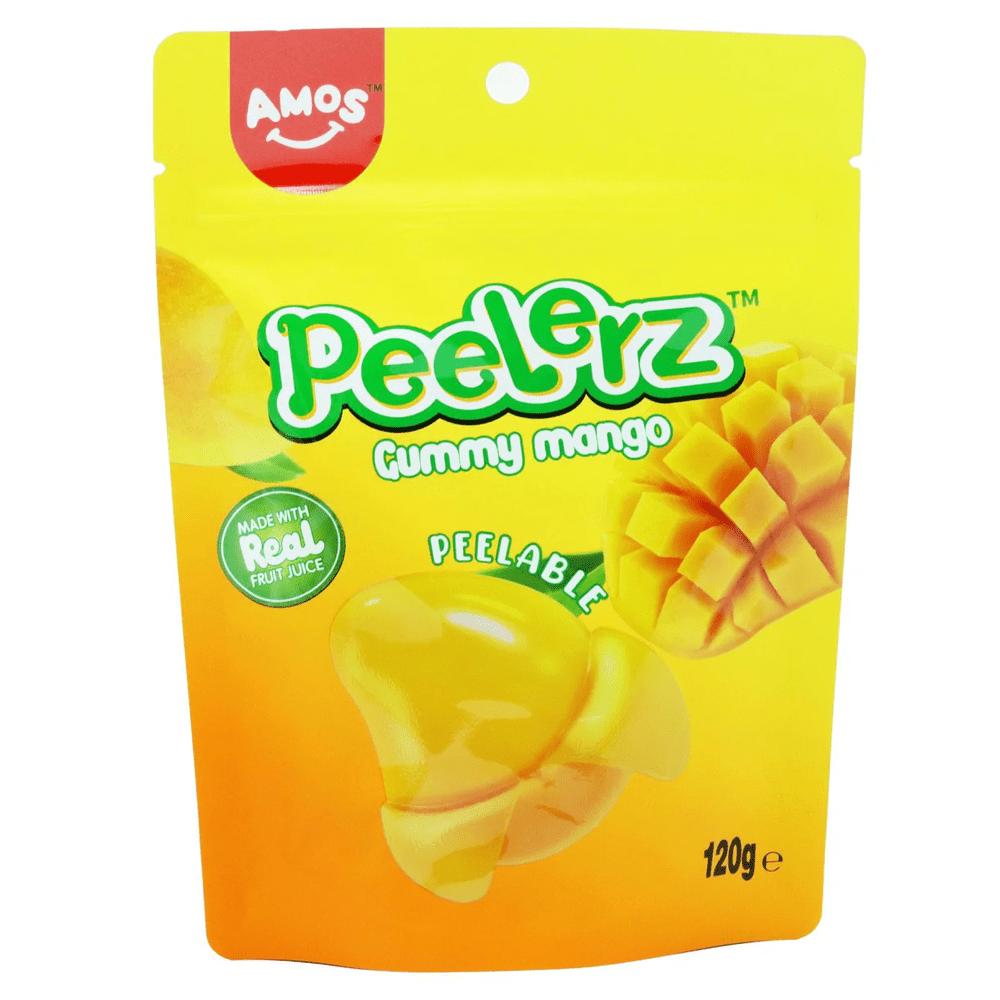 Amos Peelerz Gummy Mango 12 x 120g