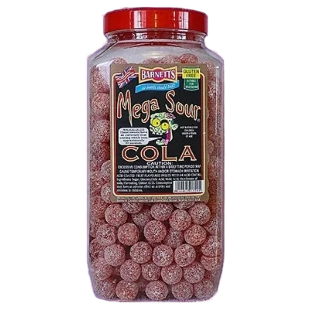 Barnetts Mega Sour Cola 1 x 3000g