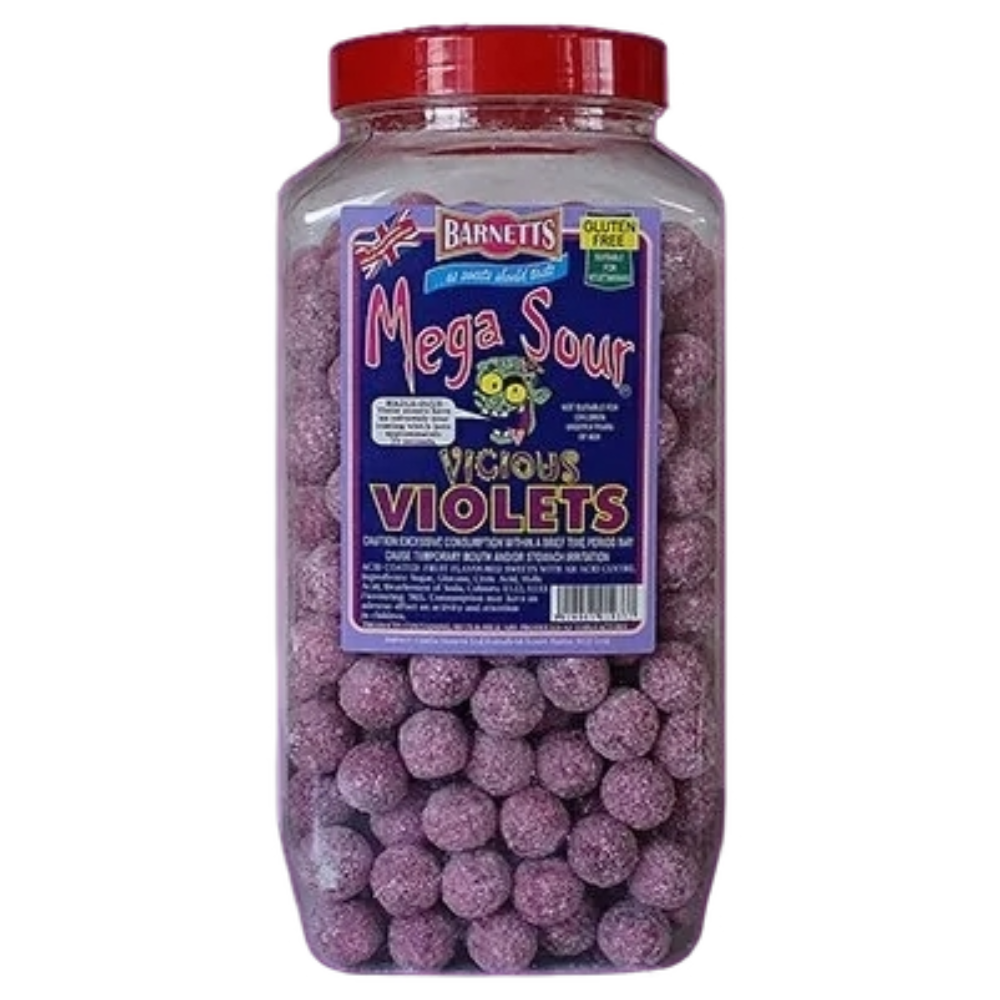 Barnetts Mega Sour Vicious Violet 1 x 3000g