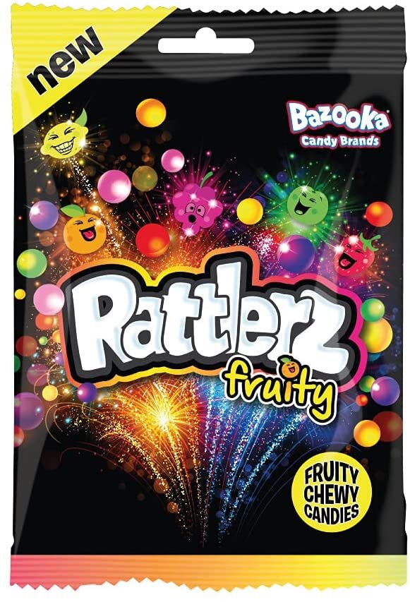 Bazooka Rattlerz Fruit 12 x 120g