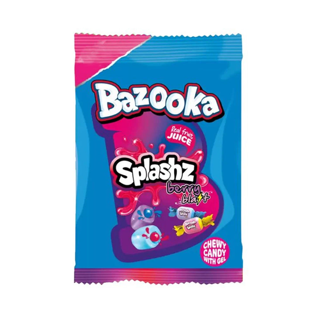 Bazooka Splashz Berry Blast 12 x 120g