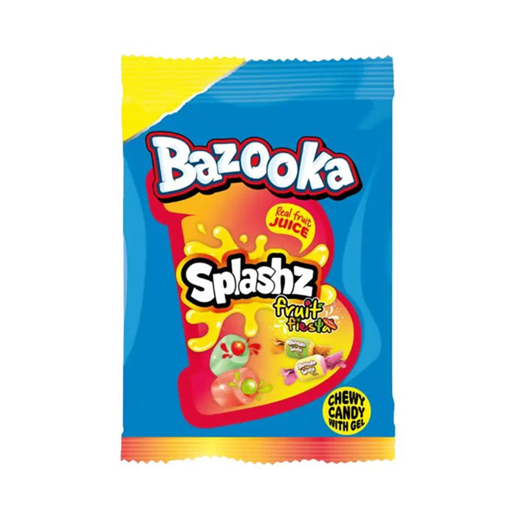 Bazooka Splashz Fruitige Fiesta 12 x 120 g