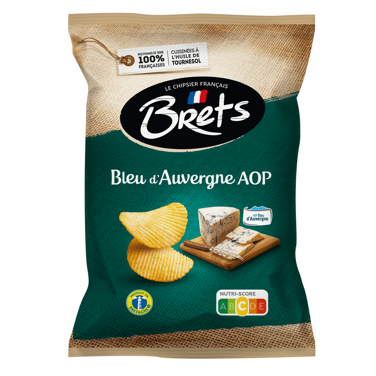 Brets Flavour Auvergne AOP Cheese 10 x 125g