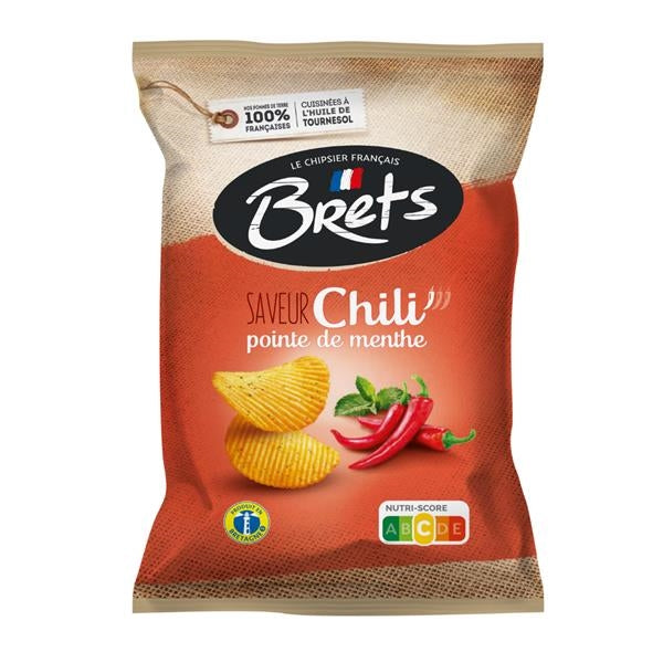 Brets Flavour Chili Mint 10 x 125g