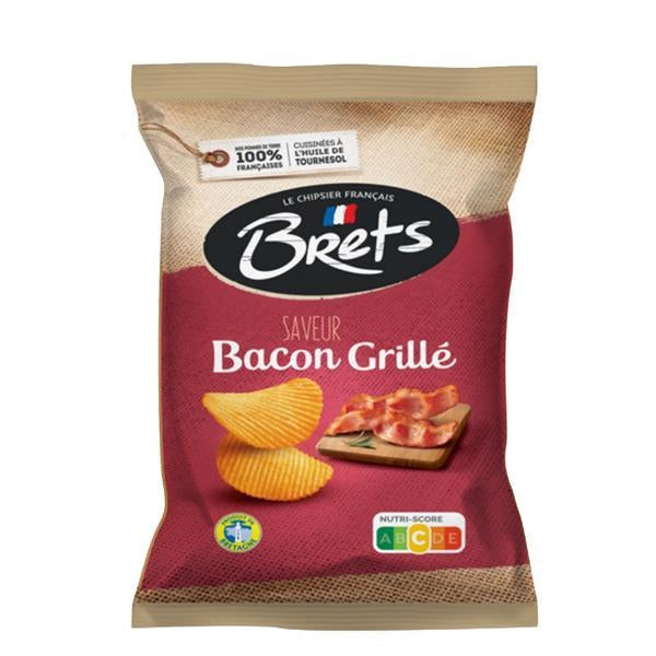 Brets Flavor Grilled Bacon 10 x 125g