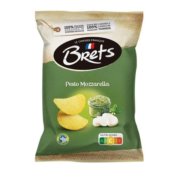 Brets Flavour Pesto Mozzarella 10 x 125g