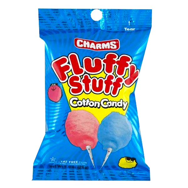 Charm's Fluffy Stuff Cotton Candy 12 x 28g