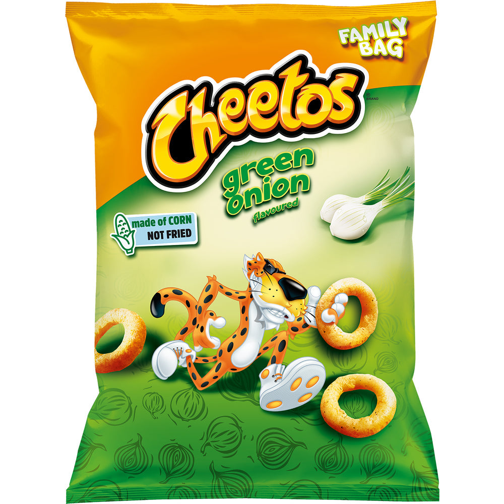 Cheetos Green Onion Big 14 x 130g DDM 2025-03