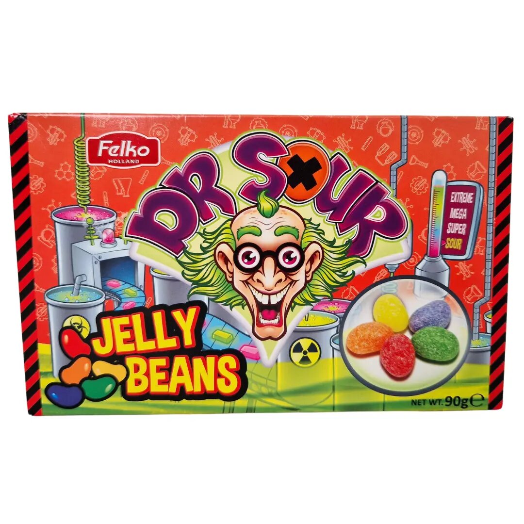 Dr Sour Jelly Beans 12 x 90g