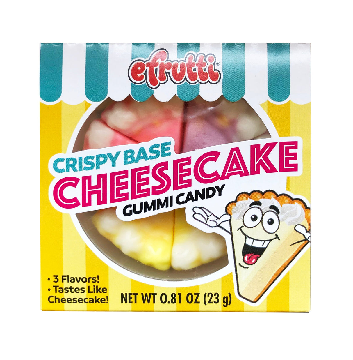 Efrutti Gummi Cheesecake 30 x 23g DDM 2025-04