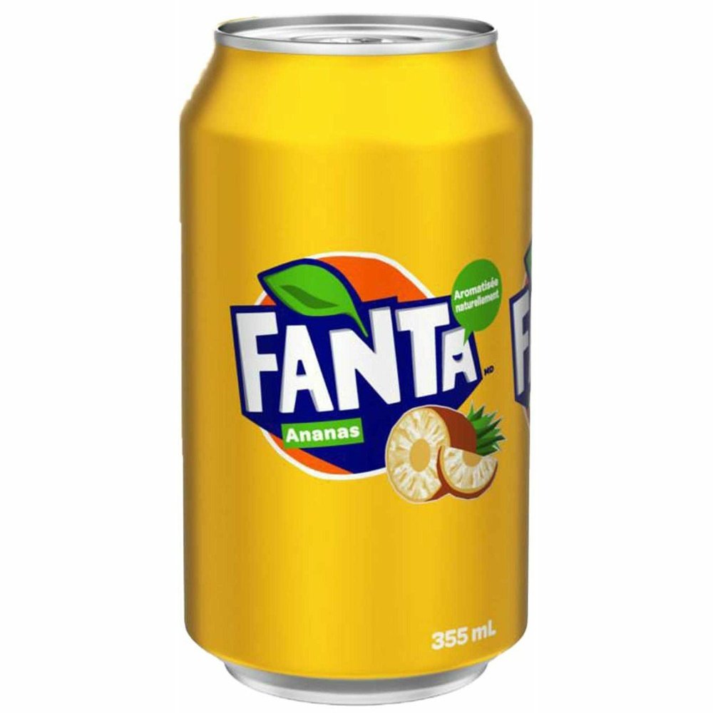 Fanta Pineapple 12 x 355ml DDM 2025-03