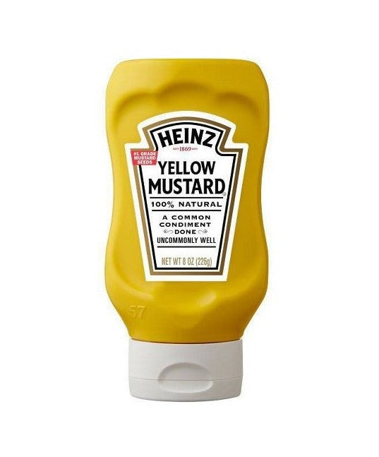 Heinz Sauce Yellow Mustard 12 x 226g