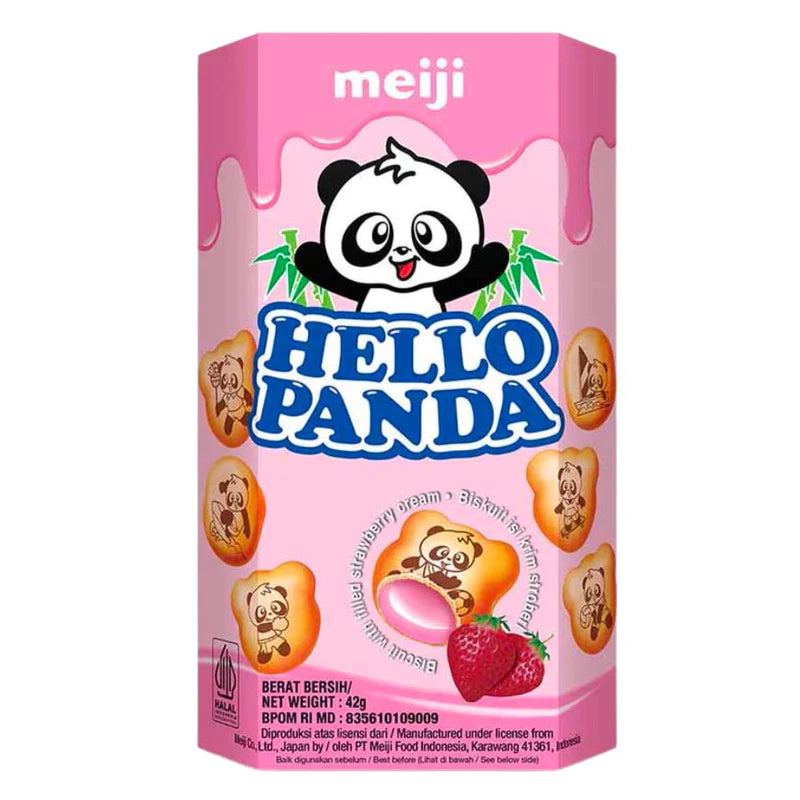 Meiji Hello Panda Strawberry 10 x 42g