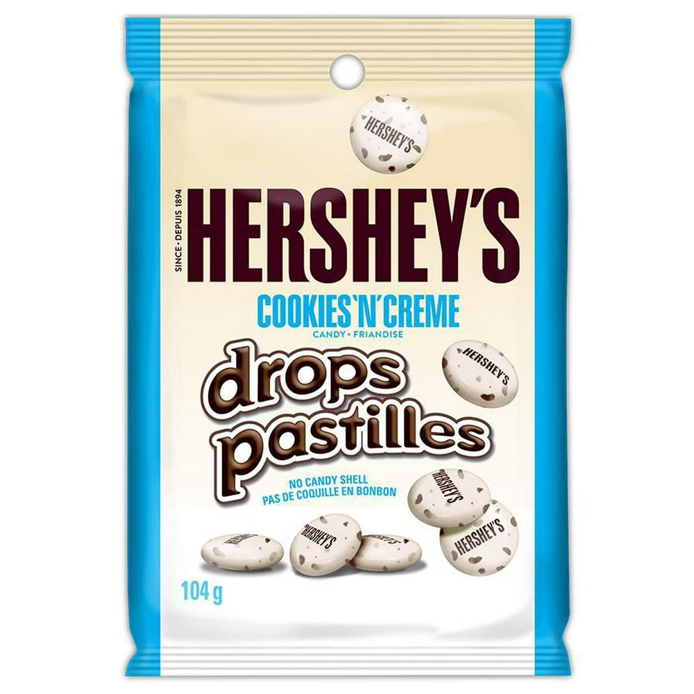 Hershey's Cookies & Creme Drops 10 x 104g