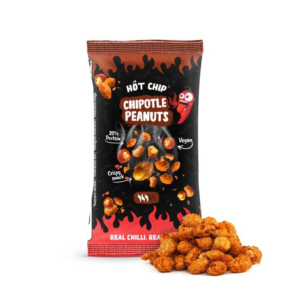 Hot Chip Peanuts Chipotle 20 x 70g