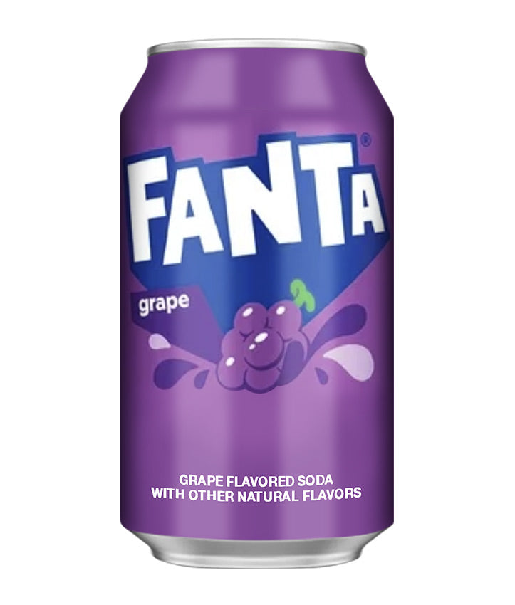 Fanta Grape 12 x 355ml - WITH LABEL