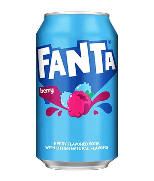 Fanta Berry 12 x 355ml - AVEC ETIQUETTE