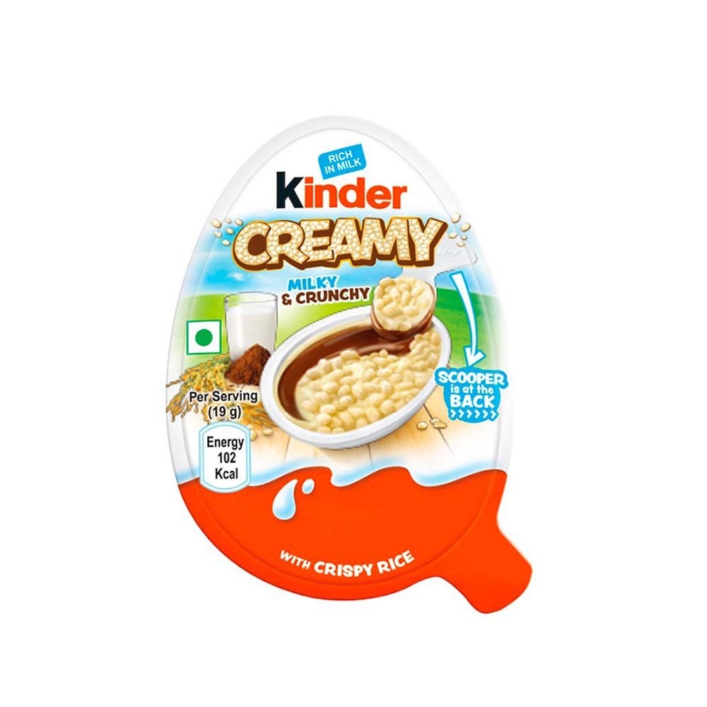 Kinder Creamy 24 x 19g - AVEC ETIQUETTE