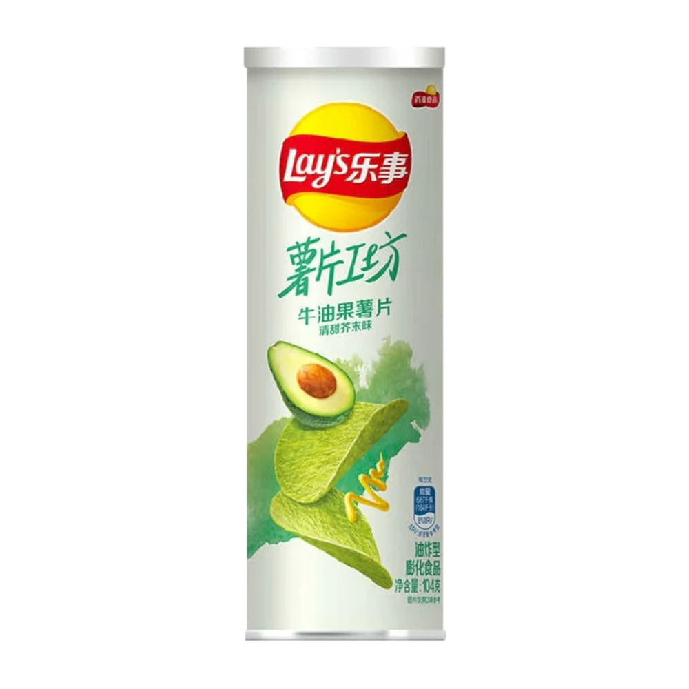 Lay's China Avocado and Honey Mustard 24 x 104g