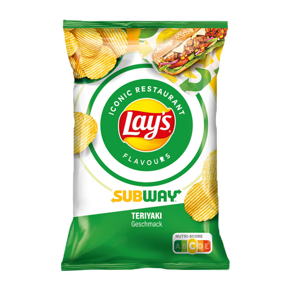 Lay's Subway Teriyaki 9 x 150g