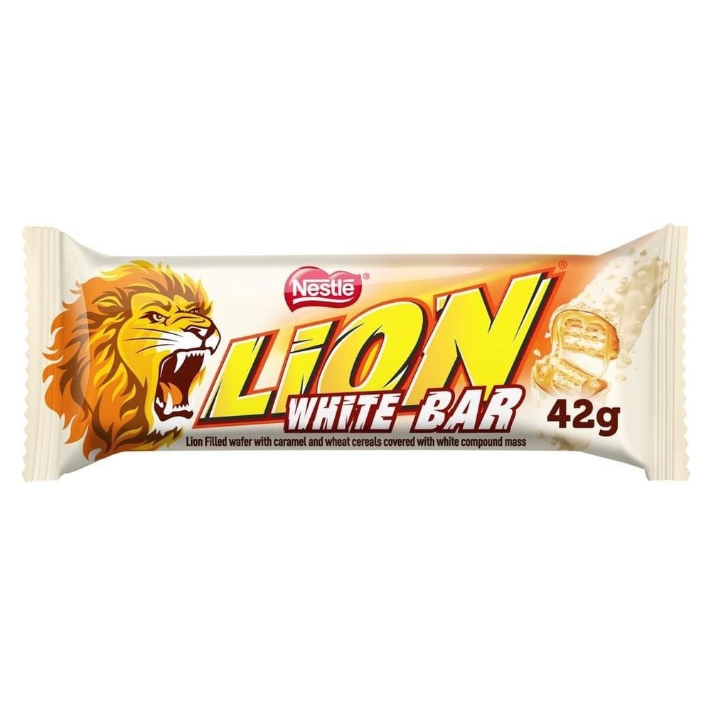 Lion Bar White Chocolate 24 x 42g