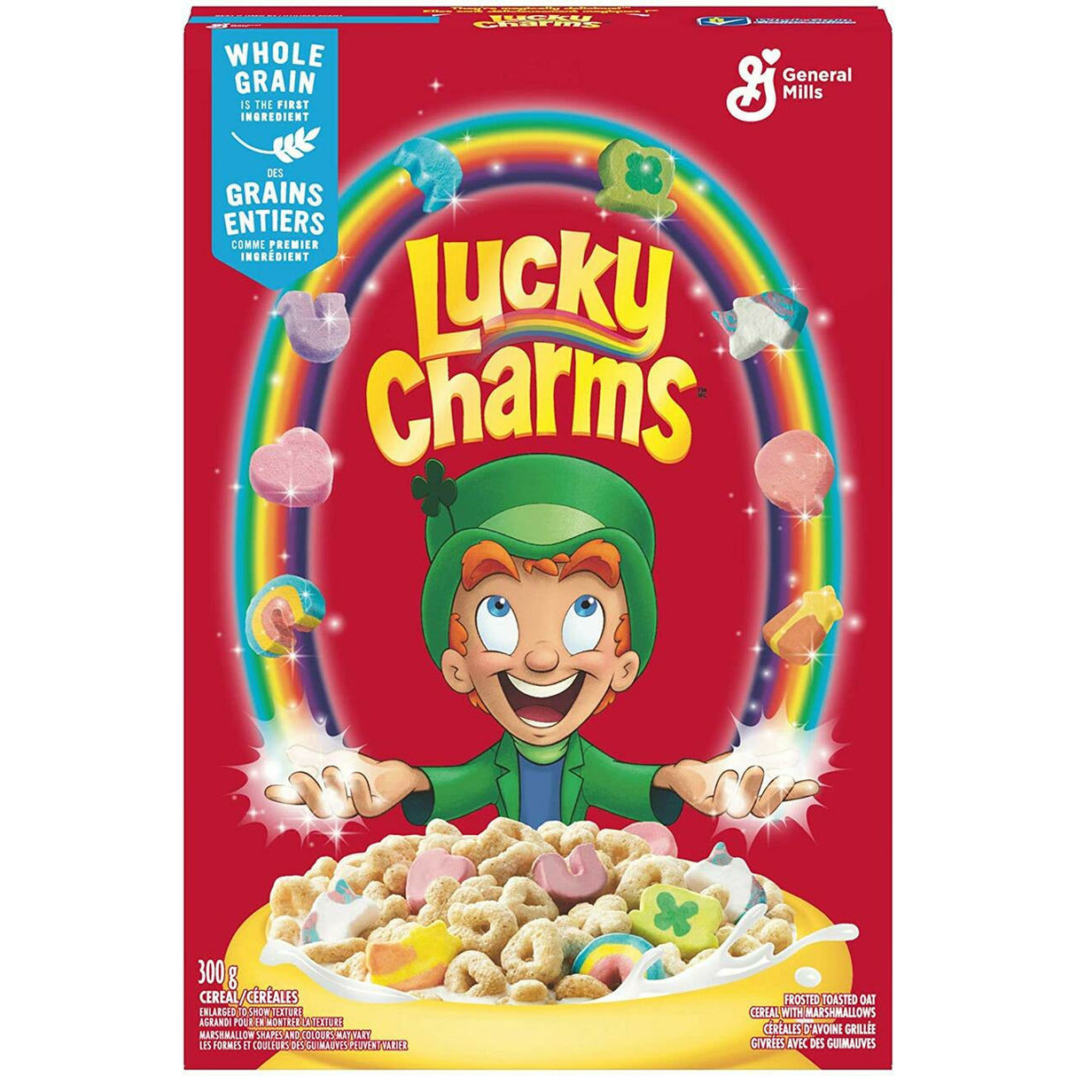 Lucky Charms Cereals 12 x 300g DDM 2025-03