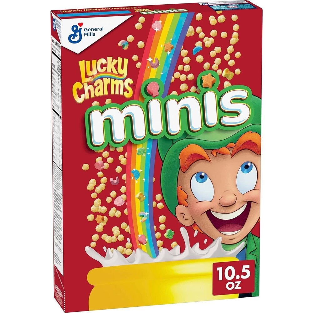 Lucky Charms Cereals Minis 12 x 297g DDM 2025-03