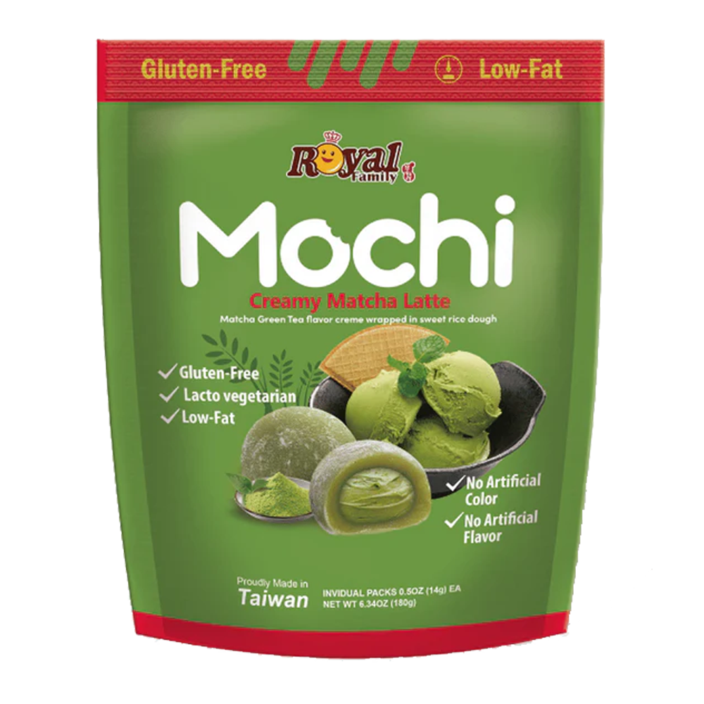 Koninklijke Familie Mochi Romige Latte Matcha 12 x 180g