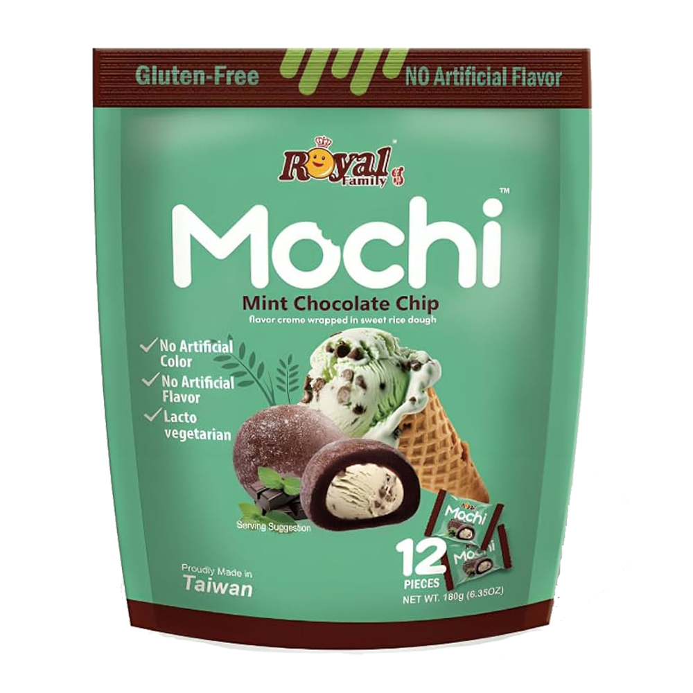 Royal Family Mochi Mint Chocolate Chip 12 x 180g