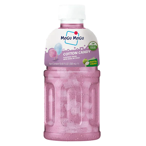 Mogu Mogu Suikerspin 24 x 320 ml - MET ETIKET