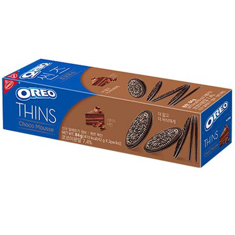 Oreo Thins Choco Mousse 24 x 84g