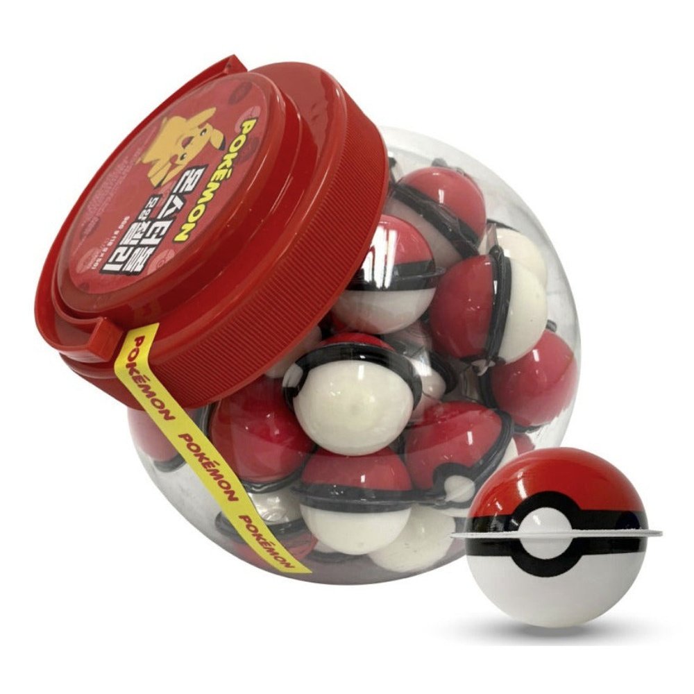 Pokemon Monster Ball Shape Jelly Red 300 x 18g