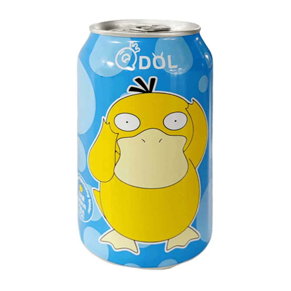 QDOL Pokemon Psyduck Citrus Flavoured Sparkling Water 24 x 330ml