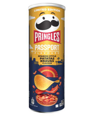 Pringles Passport Chips Spanish Style Patatas Bravas 19 x 165g