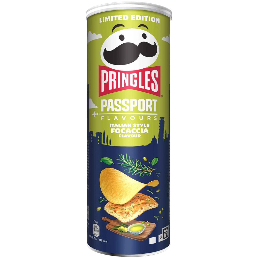 Pringles Italian Style Focaccia 19 x 165g