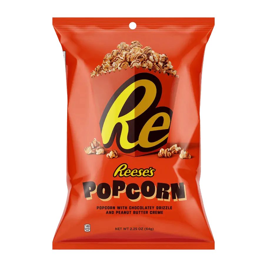 Reese's Popcorn Peanut Butter 12 x 64g