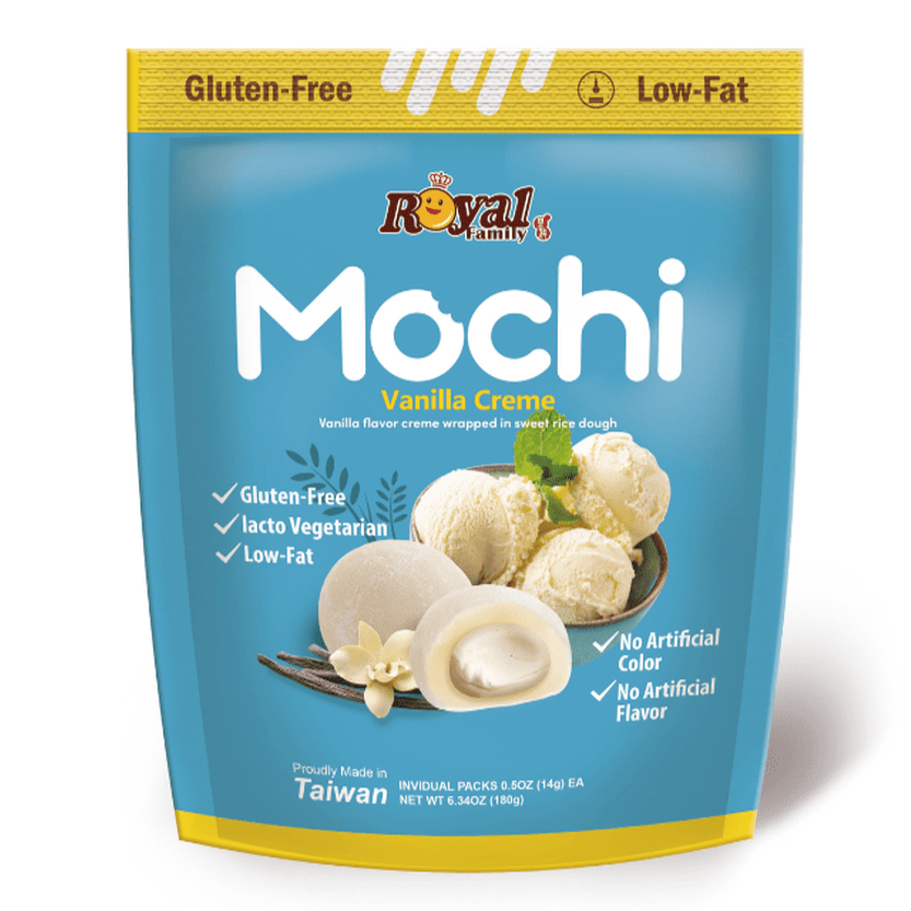 Royal Family Mochi Cream Vanilla 12 x 180g