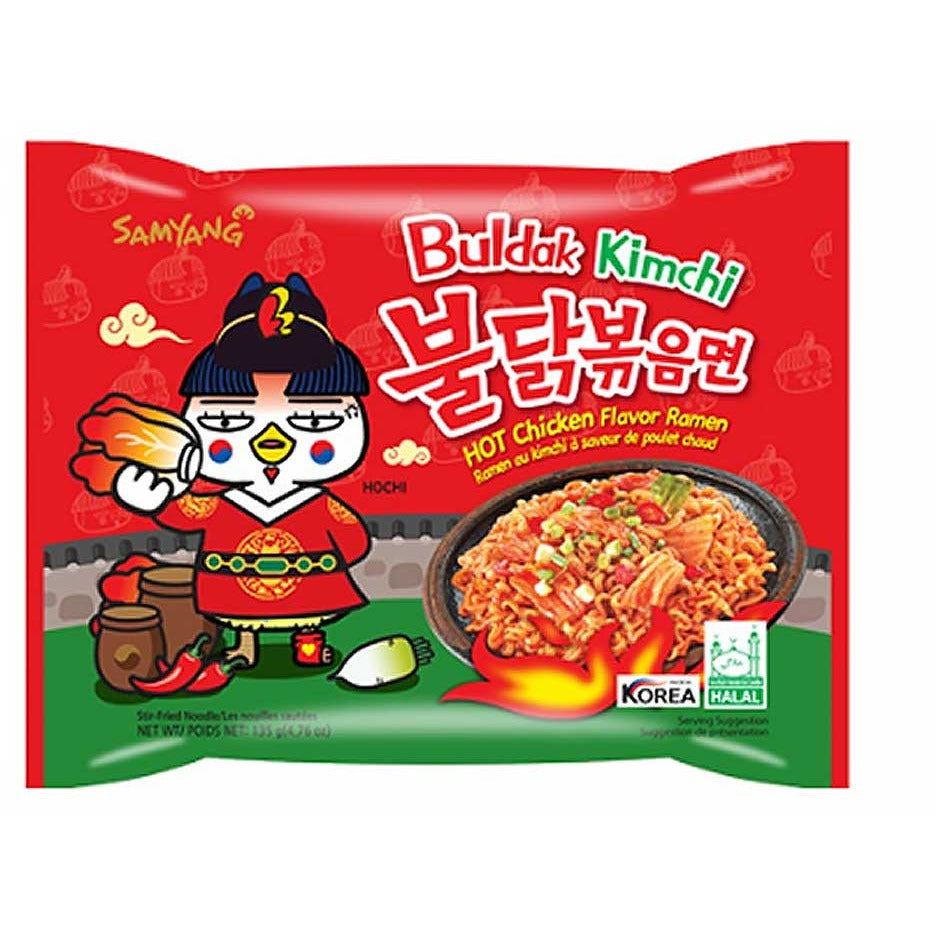 Samyang Ramen Hot Chicken Kimchi 40 x 135g DDM 2025-05